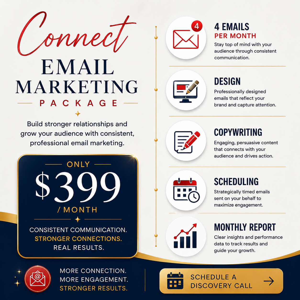 Connect Email Marketing Package